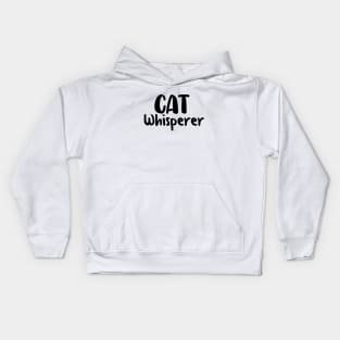 Cat Whisperer Kids Hoodie